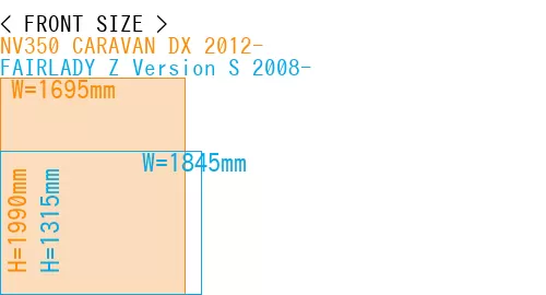 #NV350 CARAVAN DX 2012- + FAIRLADY Z Version S 2008-